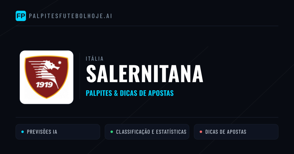 Salernitana Palpites & Estatísticas