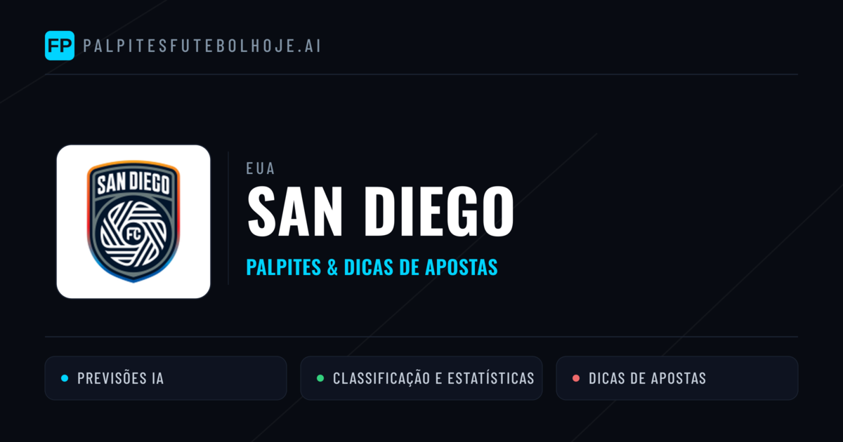 San Diego Palpites & Estatísticas