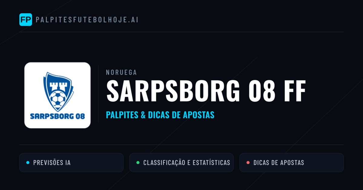 Sarpsborg 08 FF Palpites & Estatísticas