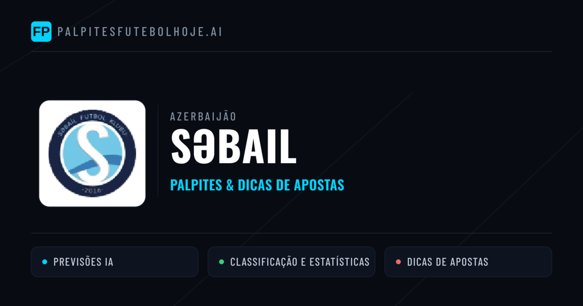 Səbail Palpites & Estatísticas