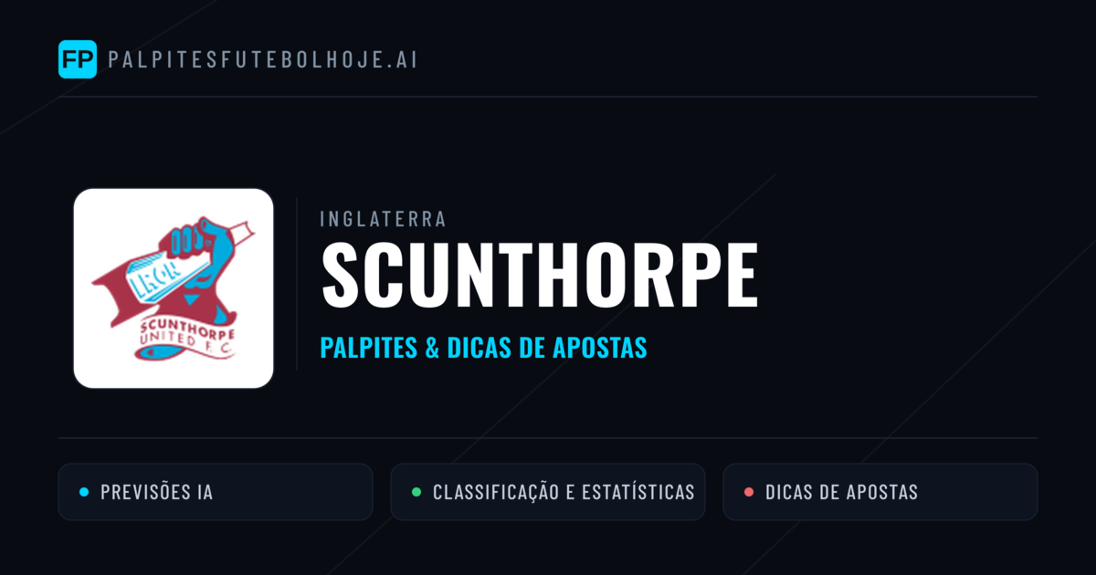 Scunthorpe Palpites & Estatísticas
