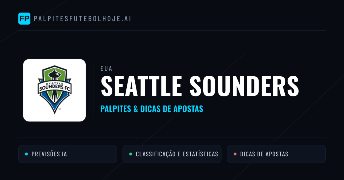 Seattle Sounders Palpites & Estatísticas