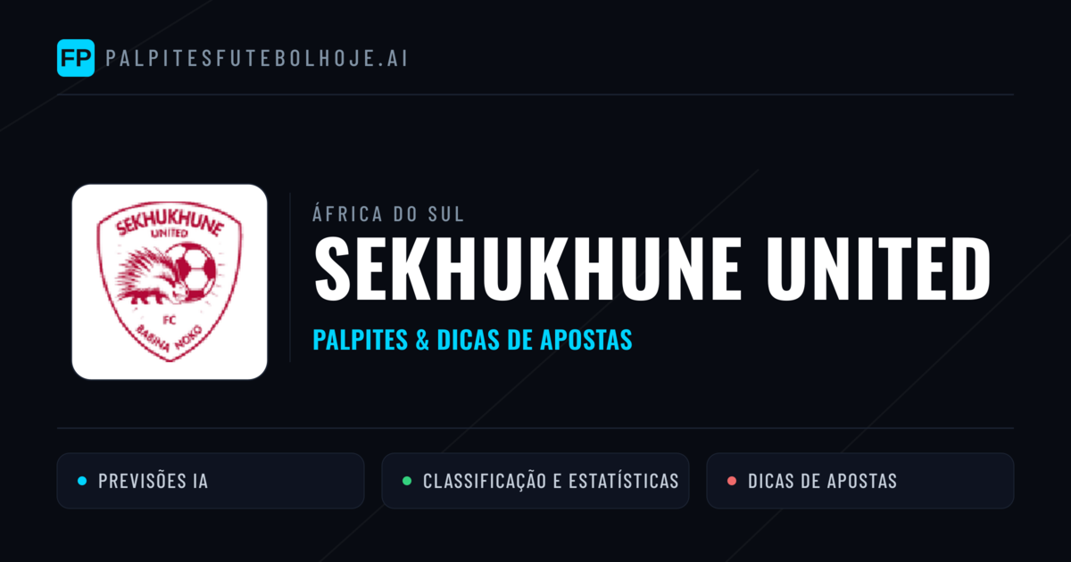 Sekhukhune United Palpites & Estatísticas