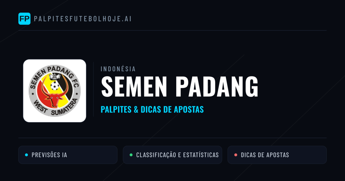 Semen Padang Palpites & Estatísticas