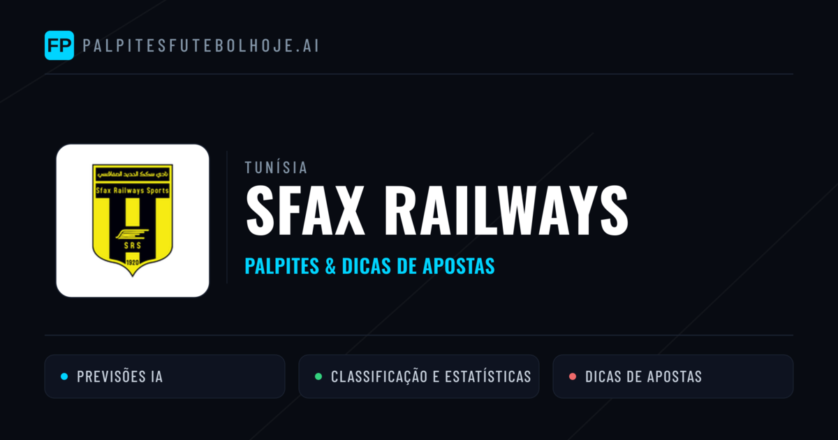 Sfax Railways Palpites & Estatísticas