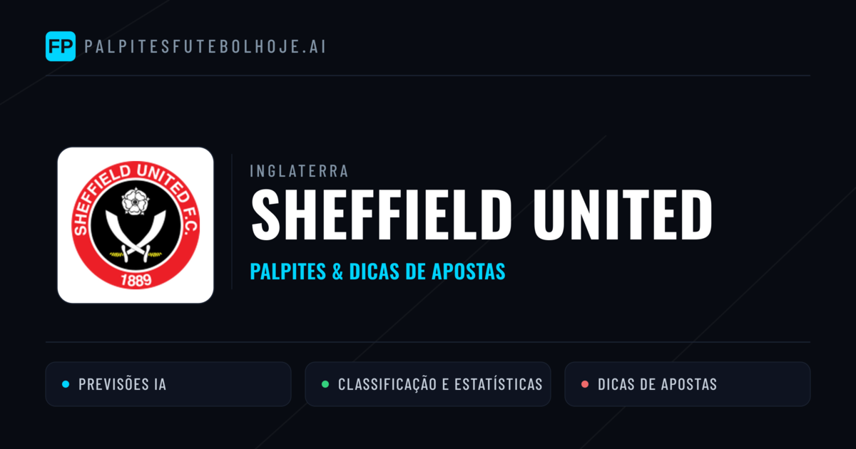 Sheffield United Palpites & Estatísticas