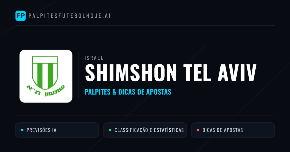 Shimshon Tel Aviv Palpites & Estatísticas