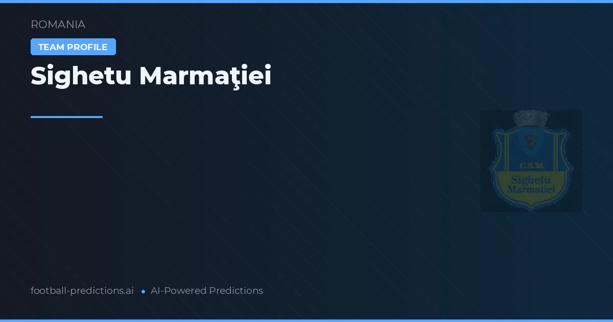Sighetu Marmaţiei Palpites & Estatísticas