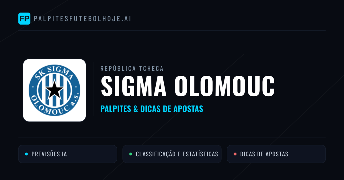 Sigma Olomouc Palpites & Estatísticas