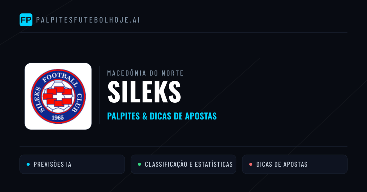 Sileks Palpites & Estatísticas
