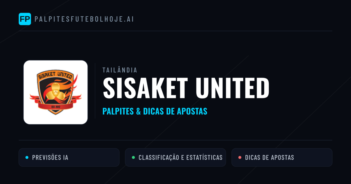 Sisaket United Palpites & Estatísticas