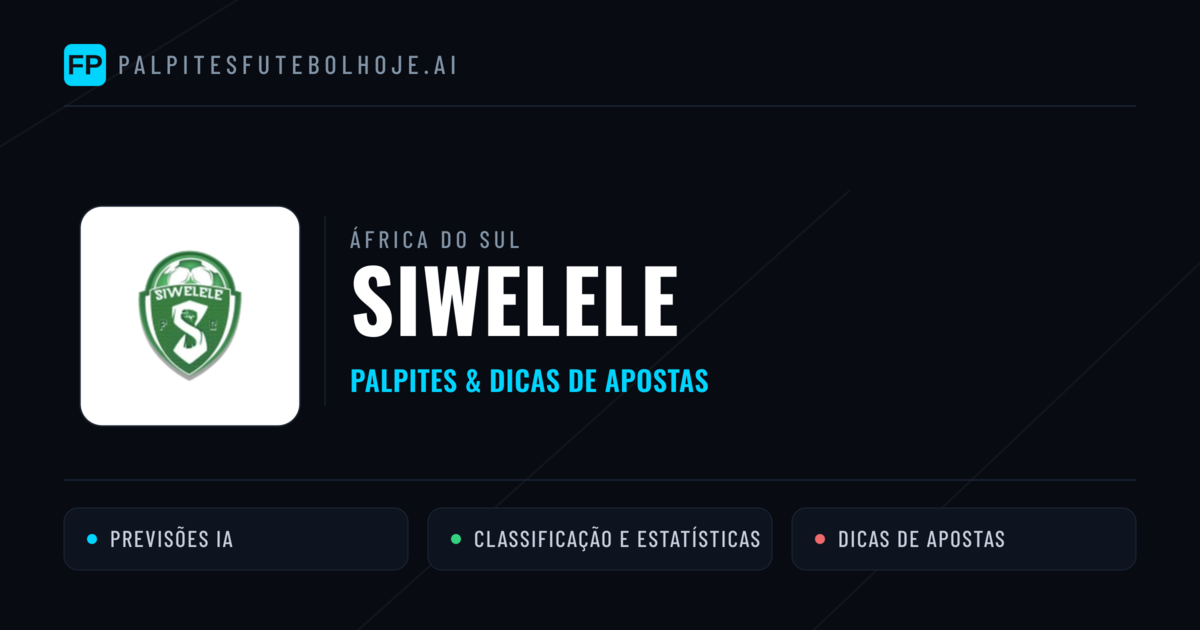 Siwelele Palpites & Estatísticas