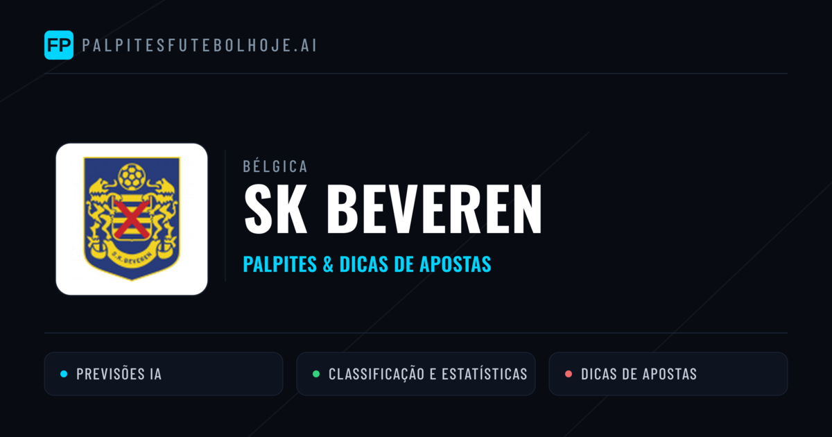 SK Beveren Palpites & Estatísticas