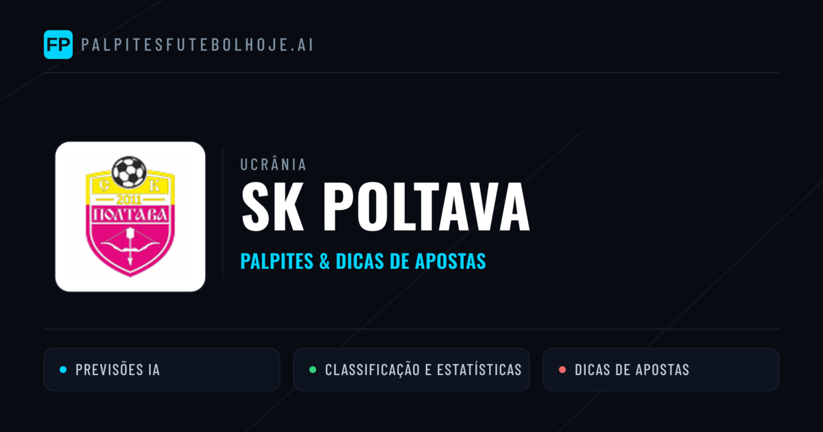 SK Poltava Palpites & Estatísticas