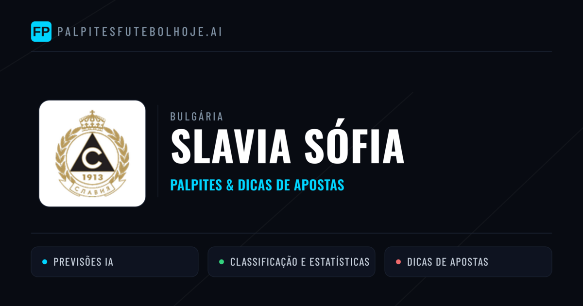 Slavia Sófia Palpites & Estatísticas