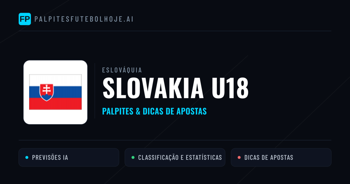 Slovakia U18 Palpites & Estatísticas
