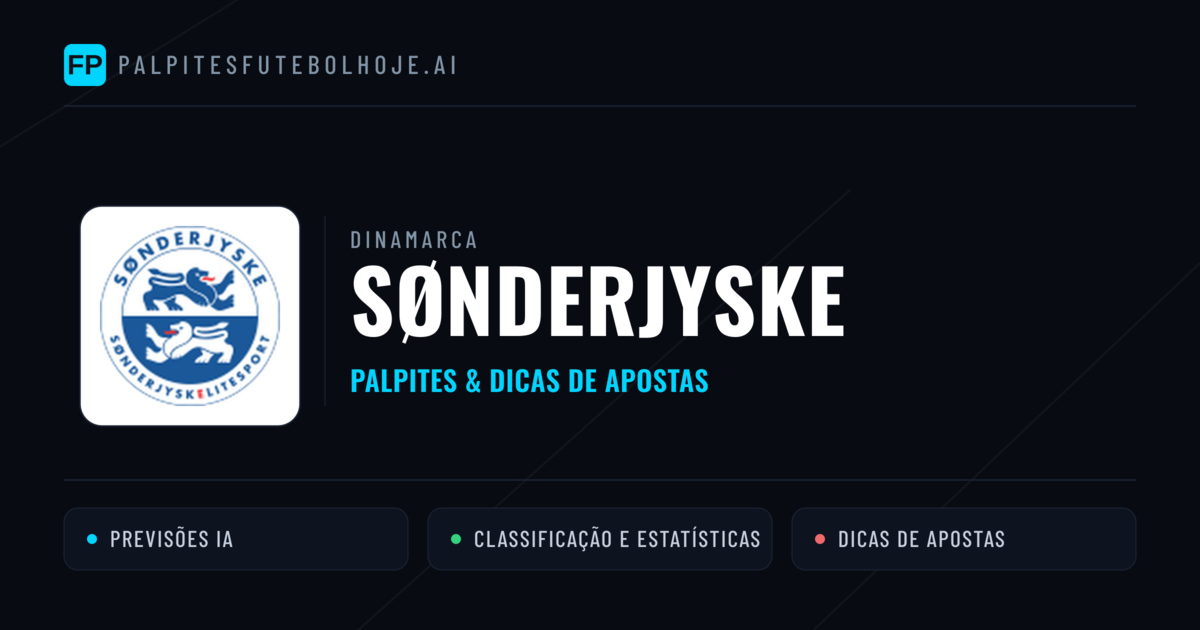 Sønderjyske Palpites & Estatísticas