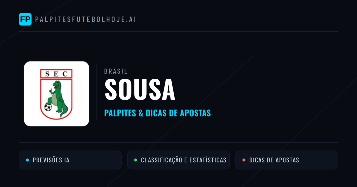 Sousa Palpites & Estatísticas