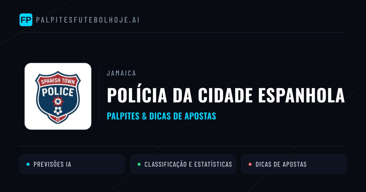 Polícia da Cidade Espanhola Palpites & Estatísticas