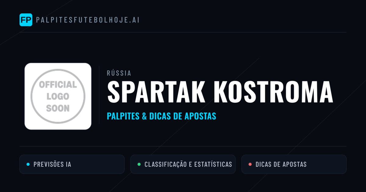 Spartak Kostroma Palpites & Estatísticas