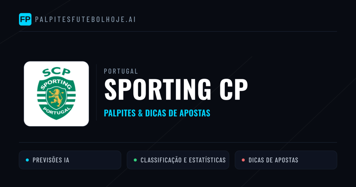 Sporting CP Palpites & Estatísticas