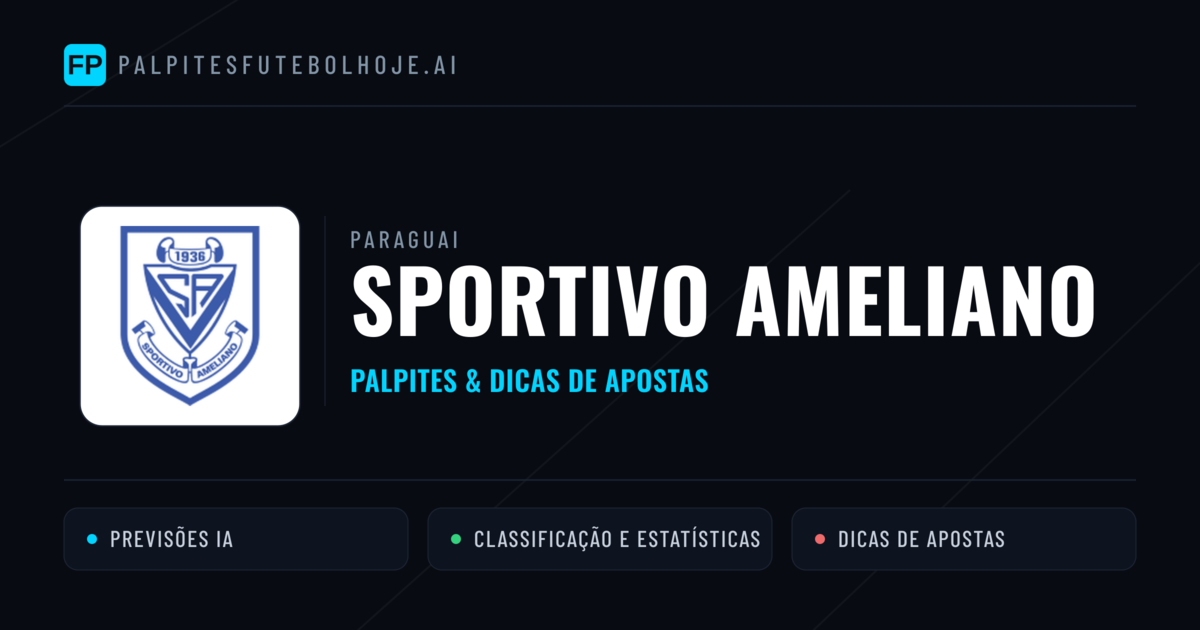 Sportivo Ameliano Palpites & Estatísticas