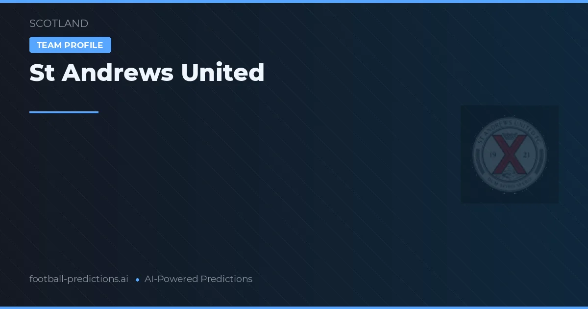 St Andrews United Palpites & Estatísticas