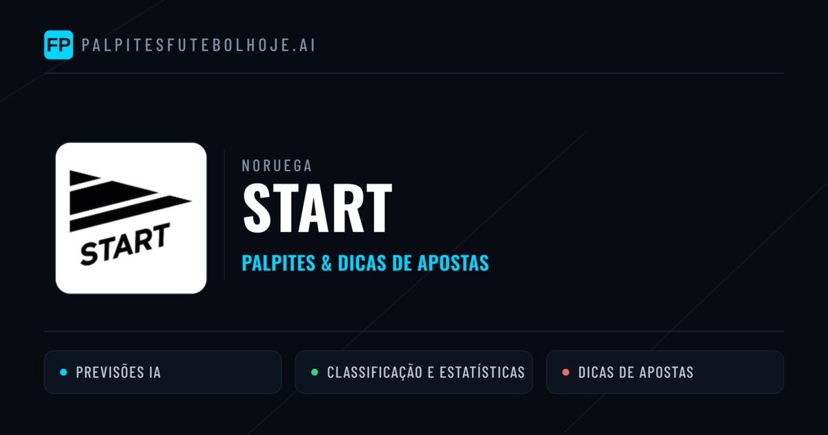 Start Palpites & Estatísticas