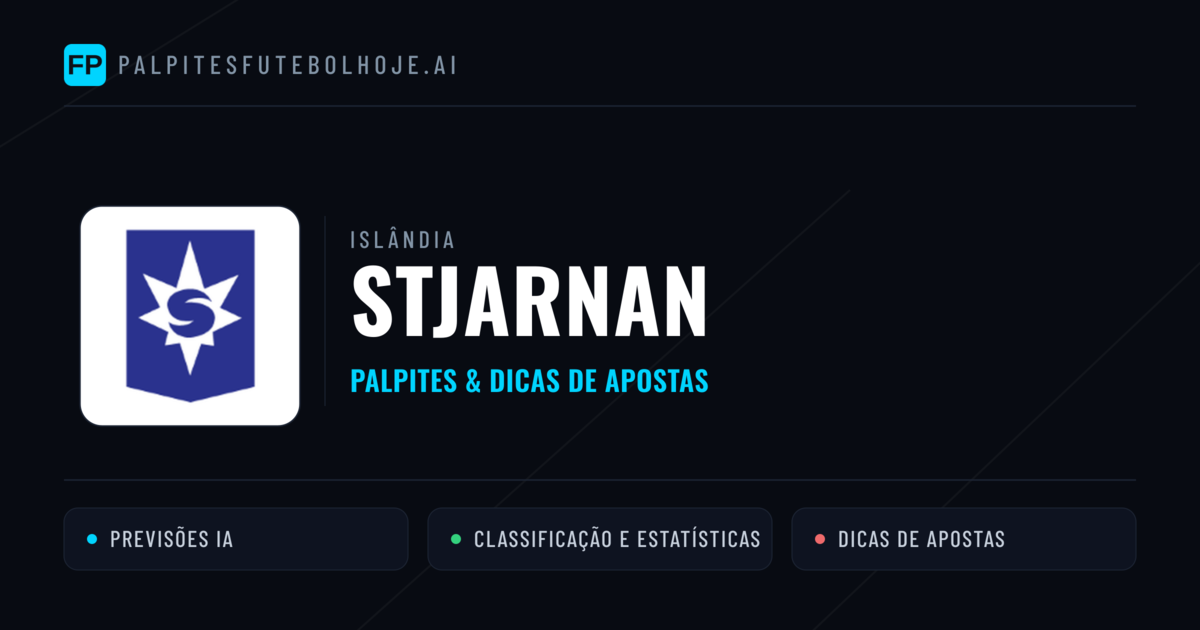 Stjarnan Palpites & Estatísticas