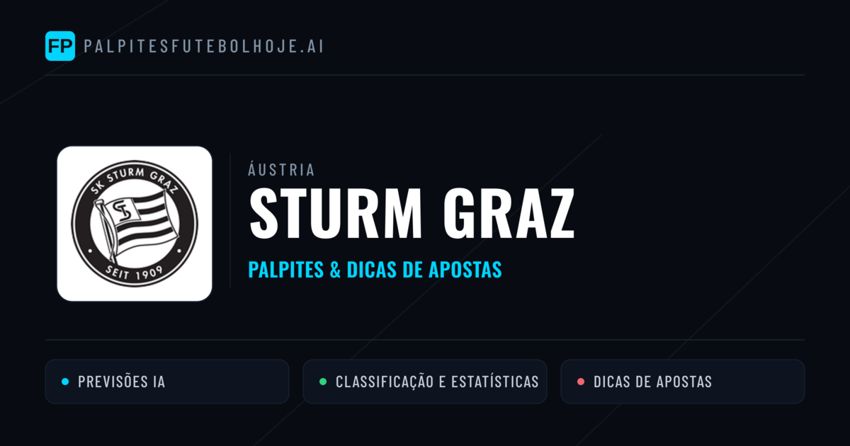 Sturm Graz Palpites & Estatísticas