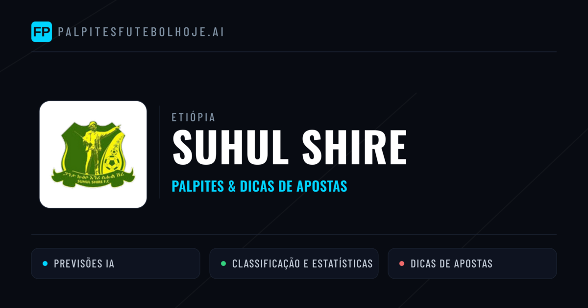Suhul Shire Palpites & Estatísticas
