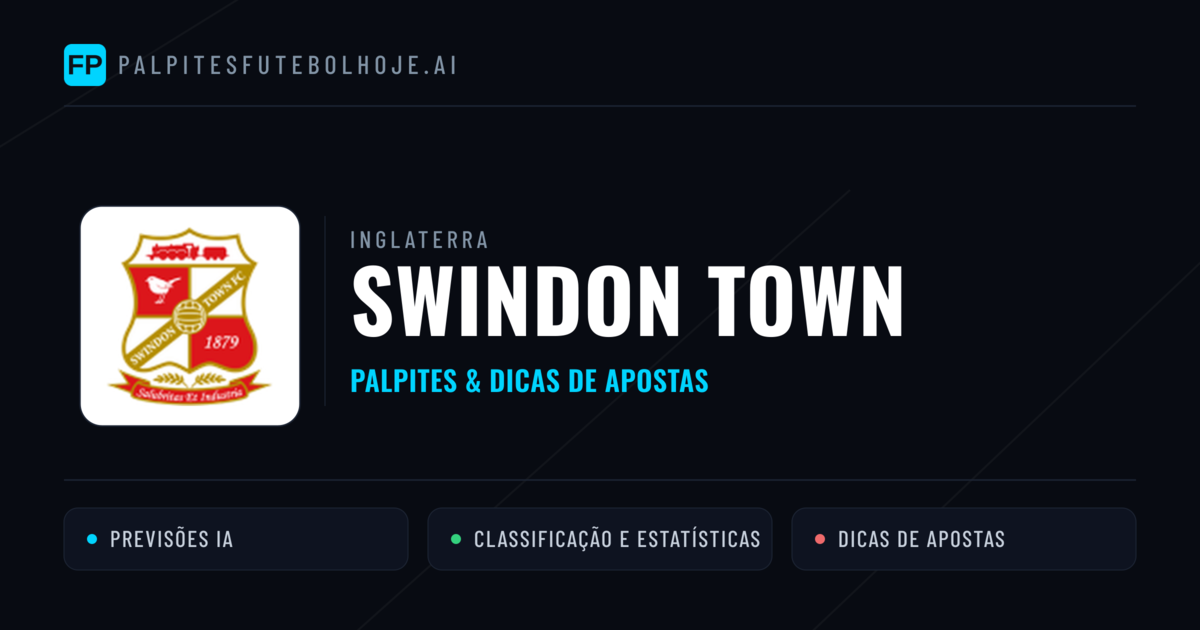 Swindon Town Palpites & Estatísticas