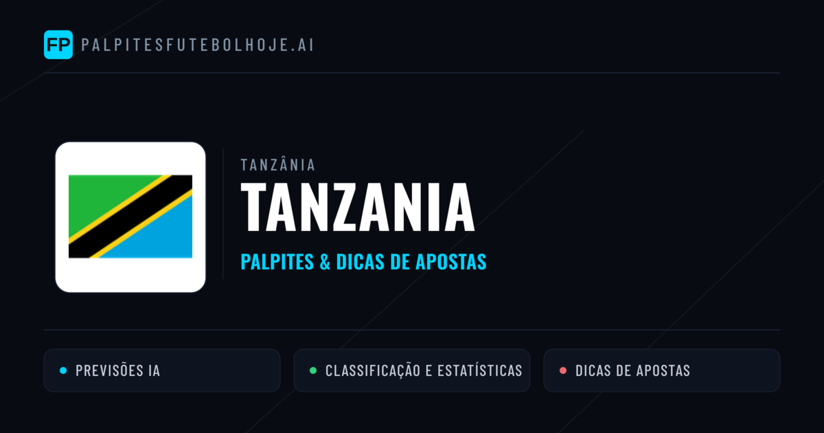 Tanzania Palpites & Estatísticas