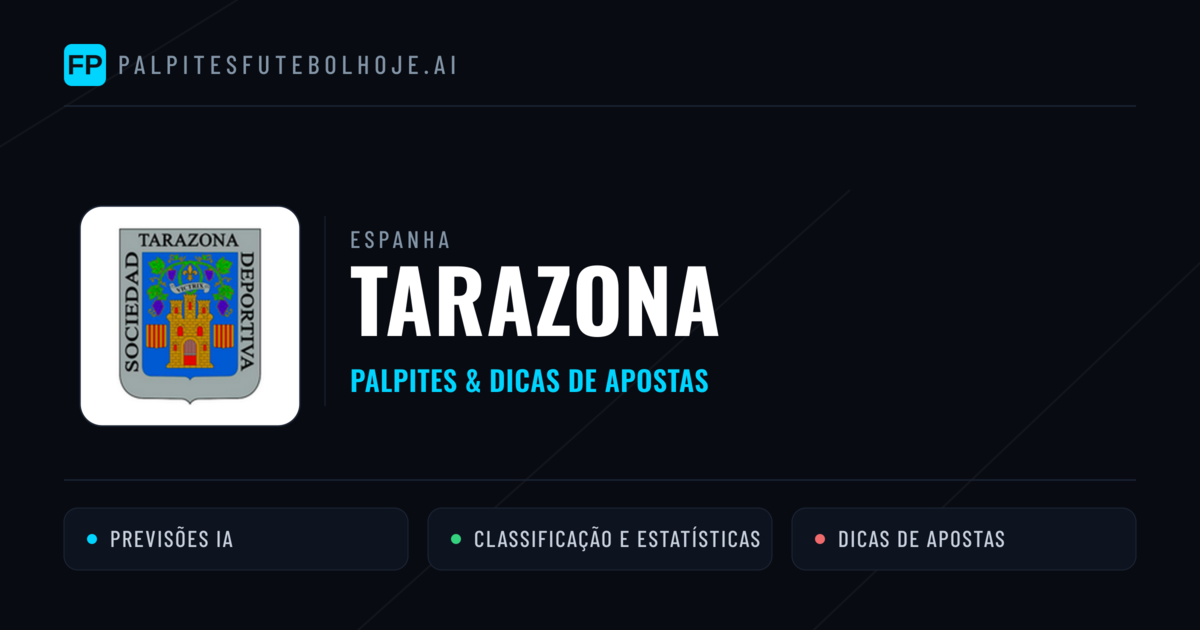 Tarazona Palpites & Estatísticas