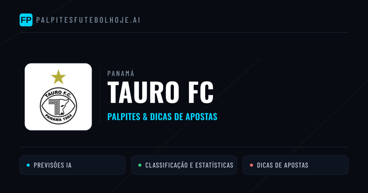 Tauro FC Palpites & Estatísticas