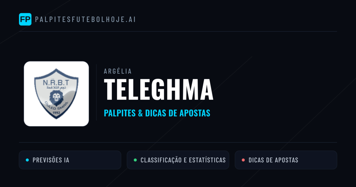 Teleghma Palpites & Estatísticas