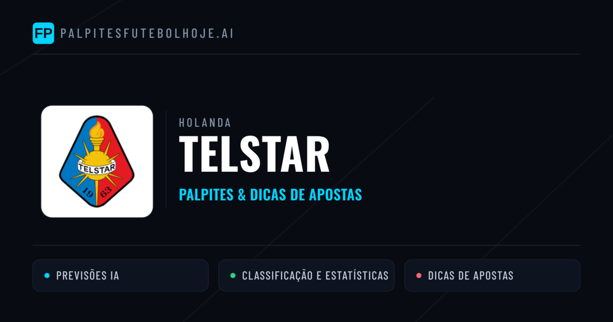 Telstar Palpites & Estatísticas