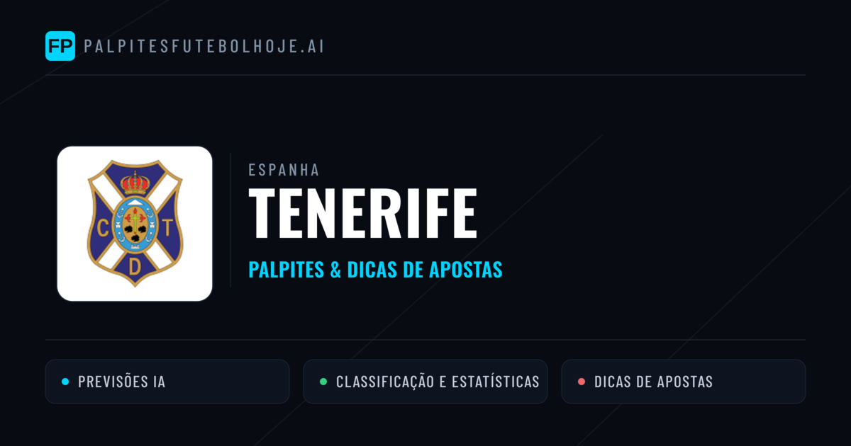Tenerife Palpites & Estatísticas