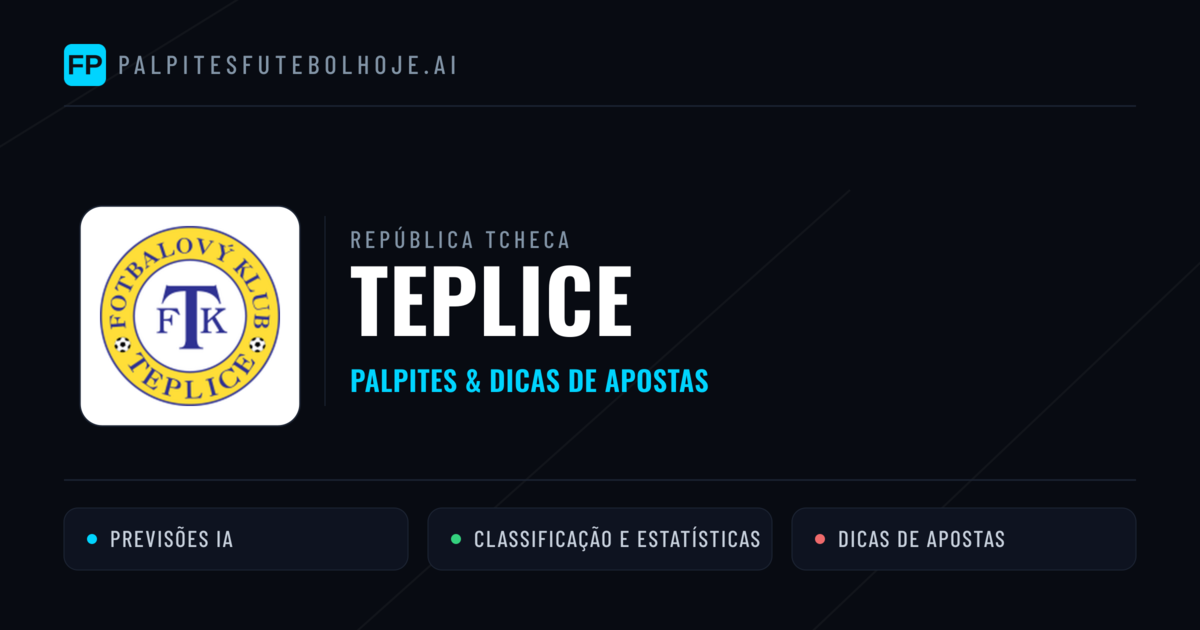 Teplice Palpites & Estatísticas