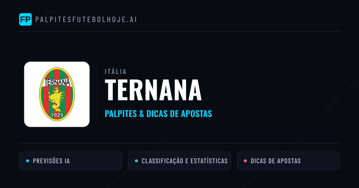 Ternana Palpites & Estatísticas