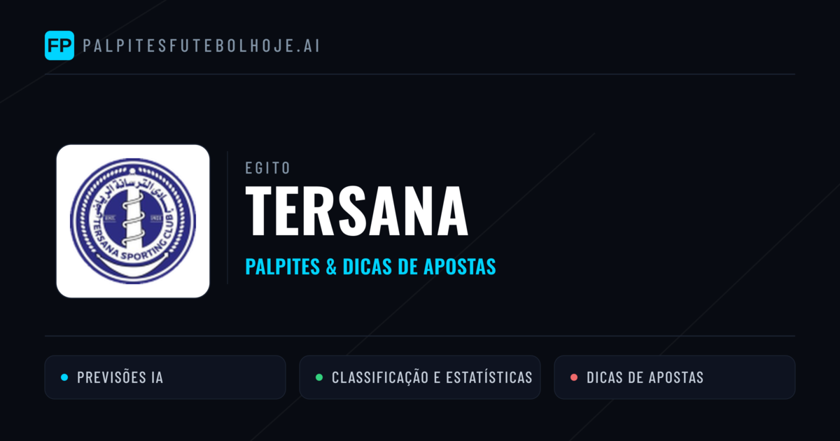 Tersana Palpites & Estatísticas