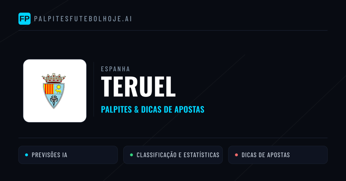 Teruel Palpites & Estatísticas
