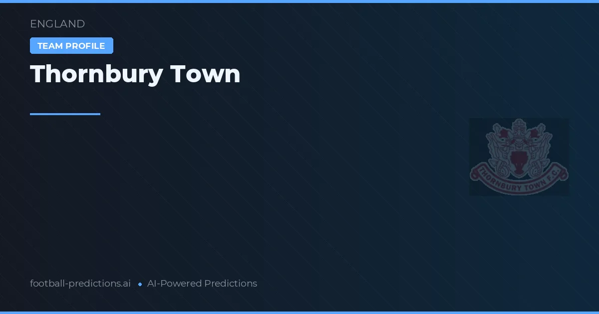 Thornbury Town Palpites & Estatísticas