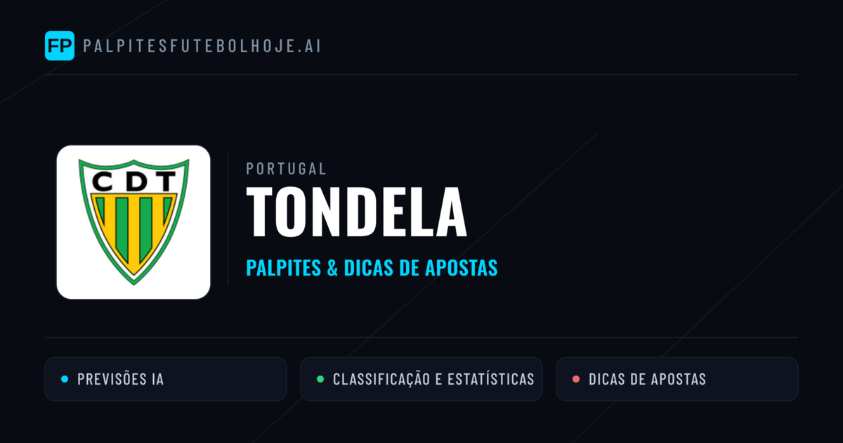 Tondela Palpites & Estatísticas