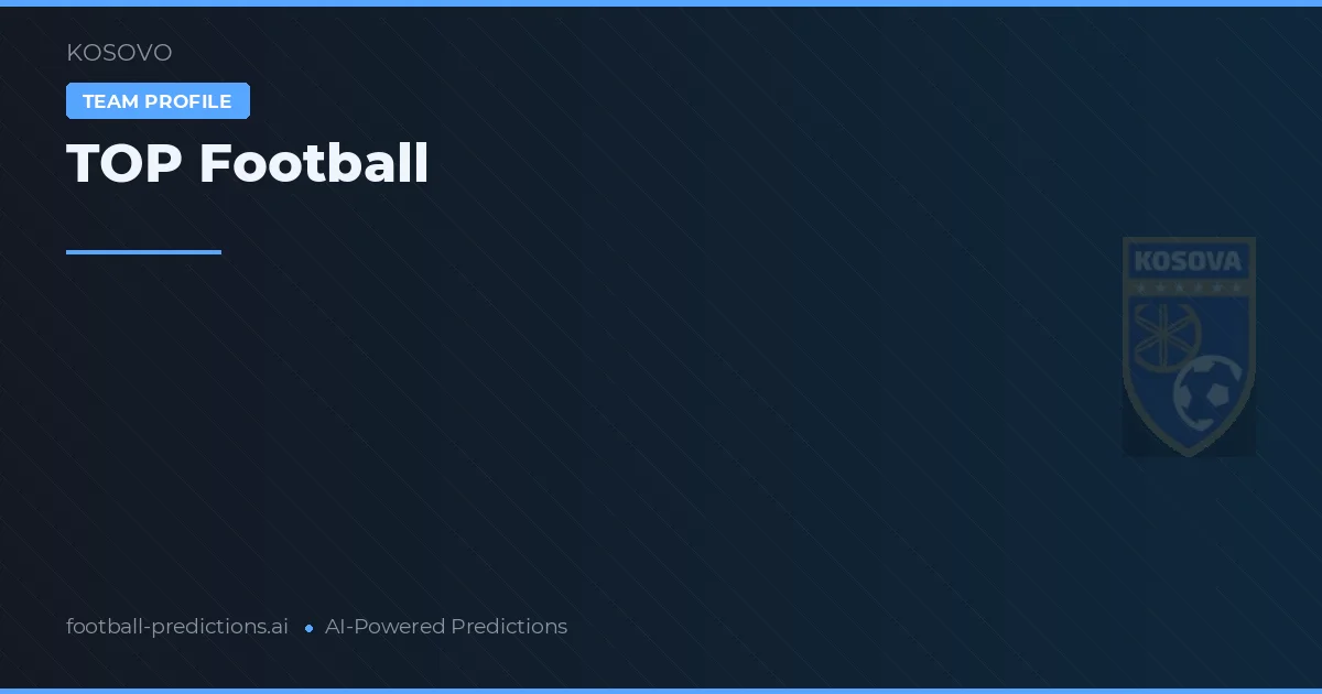 TOP Football Palpites & Estatísticas