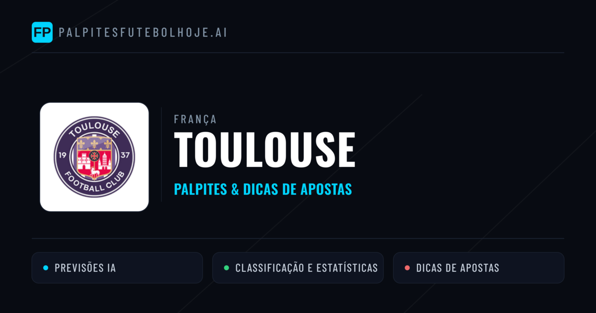 Toulouse Palpites & Estatísticas