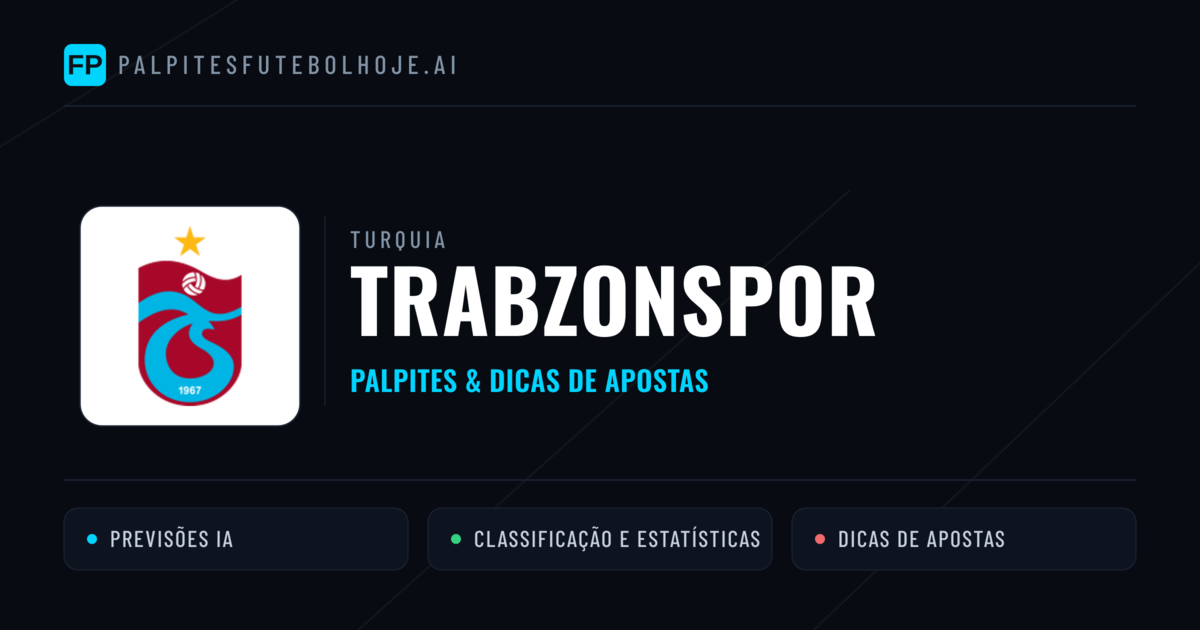 Trabzonspor Palpites & Estatísticas