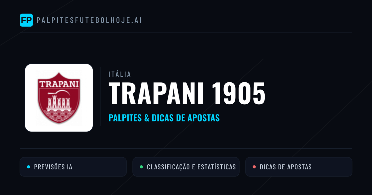 Trapani 1905 Palpites & Estatísticas