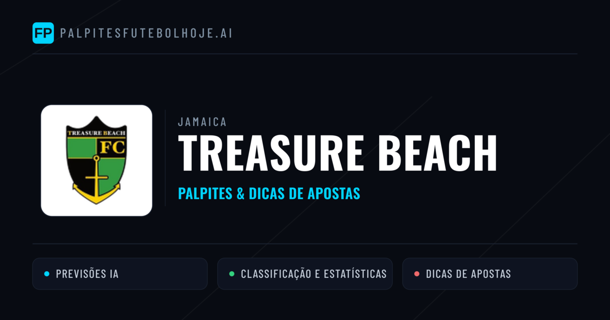Treasure Beach Palpites & Estatísticas