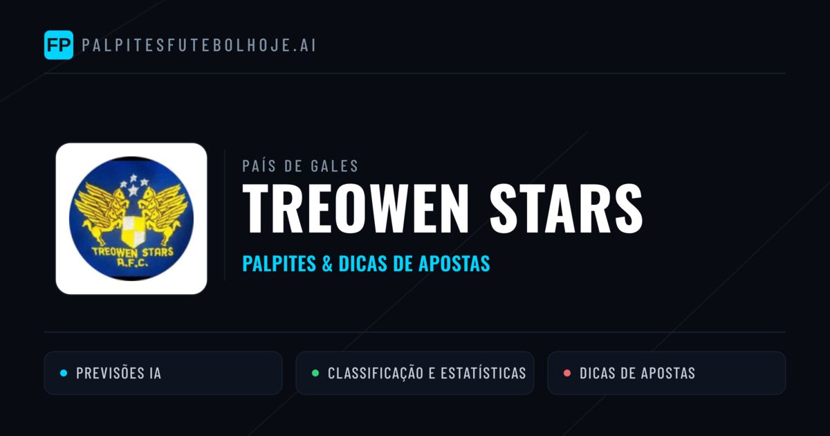Treowen Stars Palpites & Estatísticas